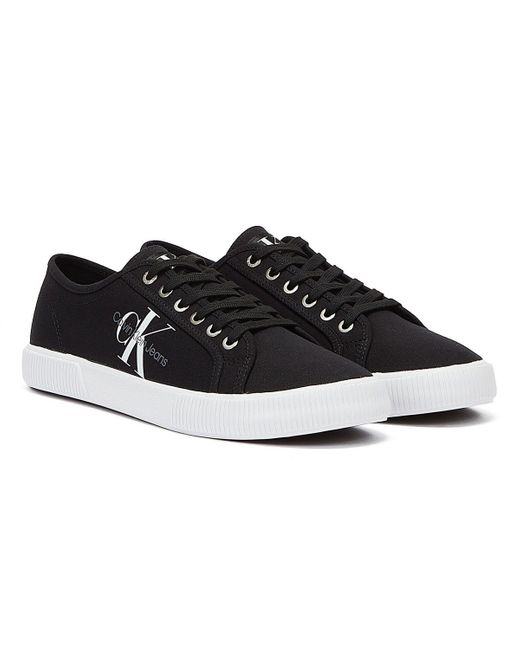 essential signature vulcanised trainers