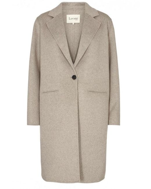 Levete Room Leveté Room Owa Coat in Natural | Lyst