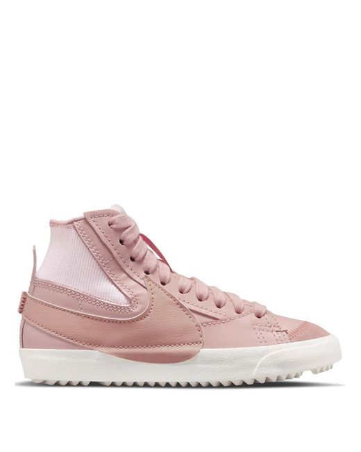 Nike Sneaker Blazer Mid '77 Jumbo Oxford in Pink - Lyst
