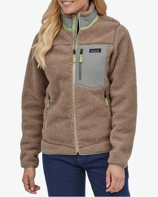 taupe fleece jacket