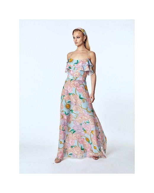 Hayley Menzies Silk Luna Flora Maxi 