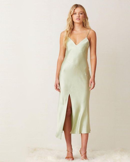 bec and bridge slip dress