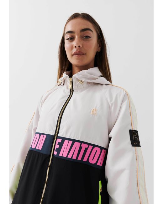 P.E Nation P.e Nation Sand Man Down Jacket in White Lyst