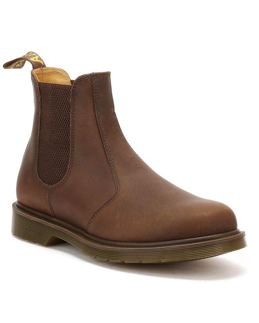 Dr. Martens Mens Womens Brun Fonce Gaucho Crazy Horse Boots Men's Mid Boots  In Brown for Men | Lyst Canada