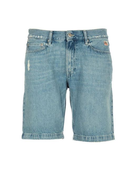 Roy Rogers Shorts in Blue for Men | Lyst
