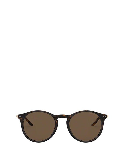 armani round sunglasses