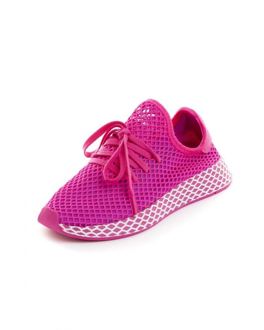 adidas Originals Deerupt Runner Fuchsia in Pink | Lyst Australia