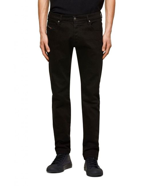 DIESEL Denim D-yennox 009ha Tapered Jeans in Black for Men - Save 9% | Lyst  UK