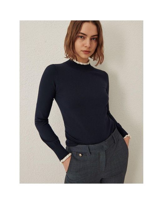 Marella Sigillo Ruched Turtle Neck 