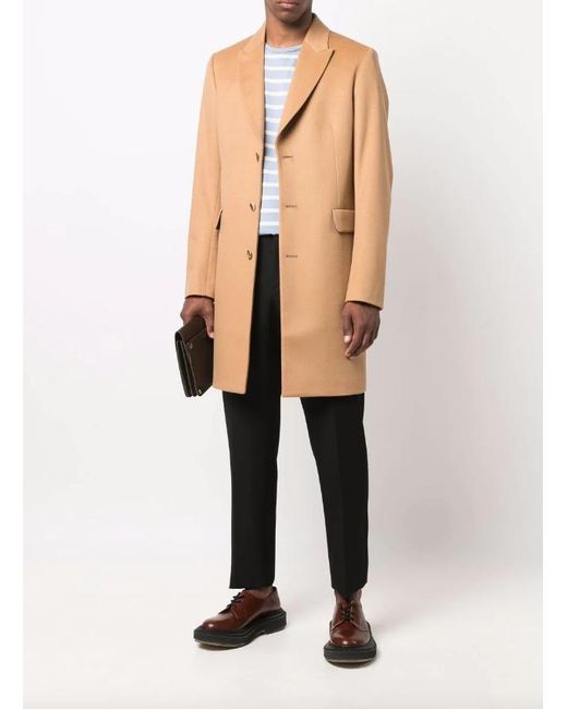 paul smith camel coat