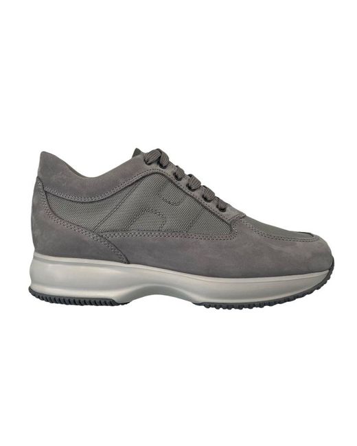 Hogan Fall Winter 19/20 interactive sneakers in brown - HXW00N0S3601SG09TB