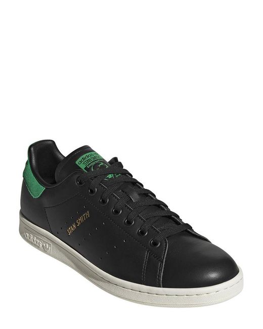 black stan smiths men