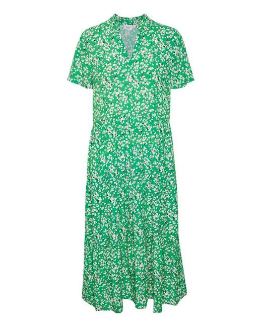 Saint Tropez Synthetic Eda Maxi Dress In Floral in Green | Lyst Australia