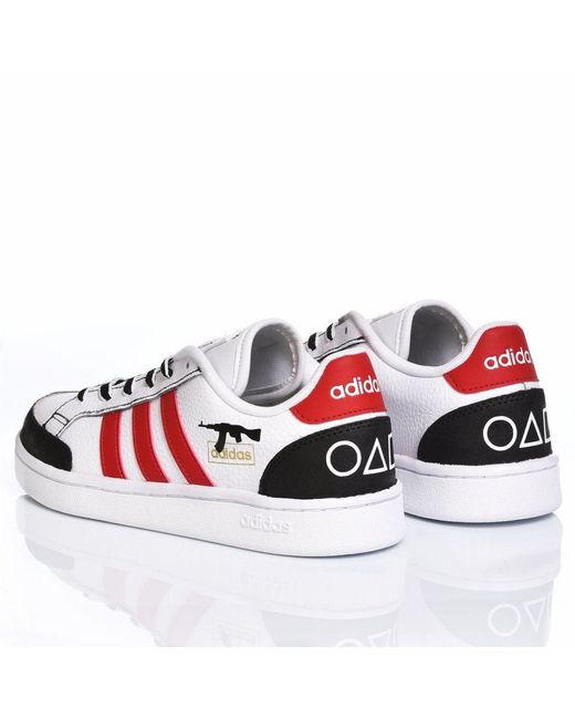 adidas Advantage , Red in Black for Men - Lyst
