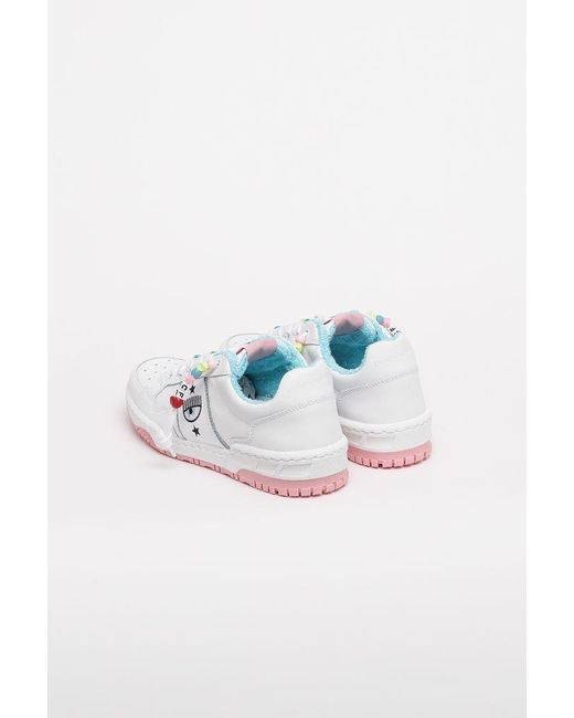 Sneakers Dolce Moda Bianca Nera con Glitter e Perle