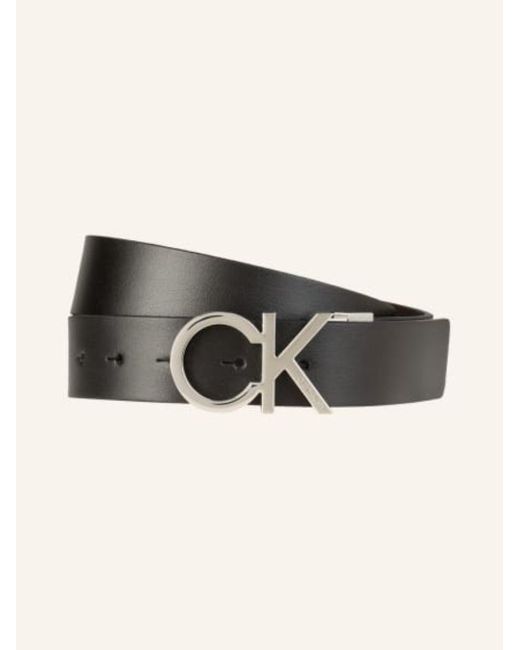 Calvin Klein Cintura Donna Reversibile K50k509644 01p in Black - Save 4% |  Lyst Canada