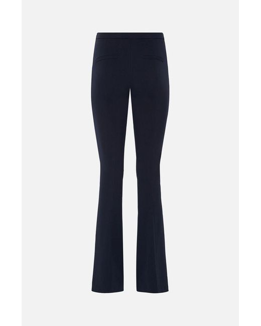 Ava Synthetic Noria Bootcut Trousers In 