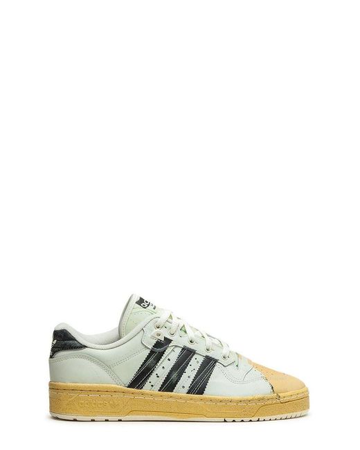 adidas Originals Rivalry Lo Superstar Shoes in White for Men | Lyst