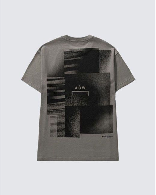 Mens T-shirts A_COLD_WALL* T-shirts A_COLD_WALL* A-cold-wall Brutalist Graphic T-shirt in Grey for Men Grey 
