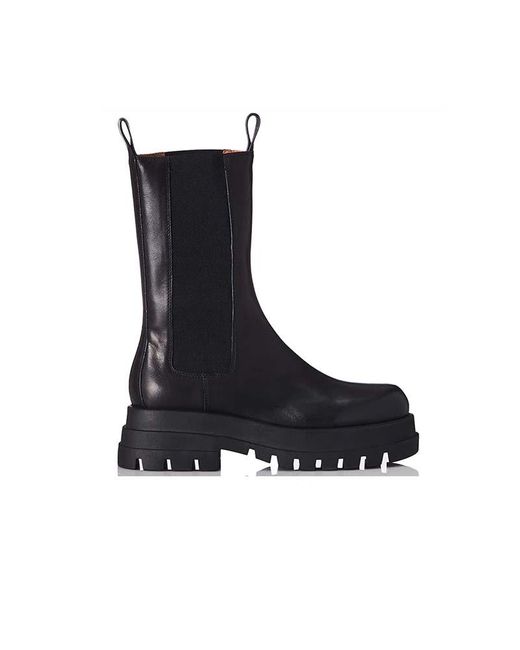 Alias Mae Dominic Leather Boots in Black | Lyst UK