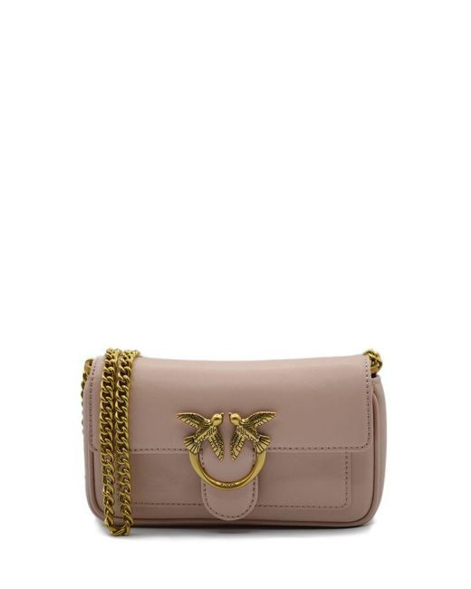 pinko love bolsa pink