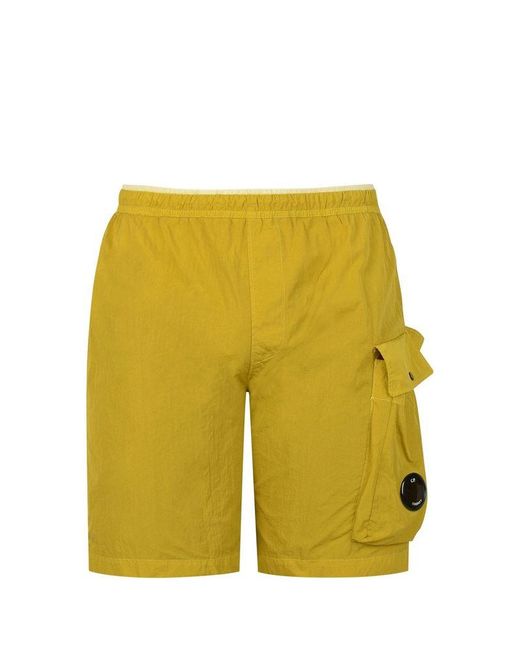 C.P. Company Chrome Beach Shorts in 