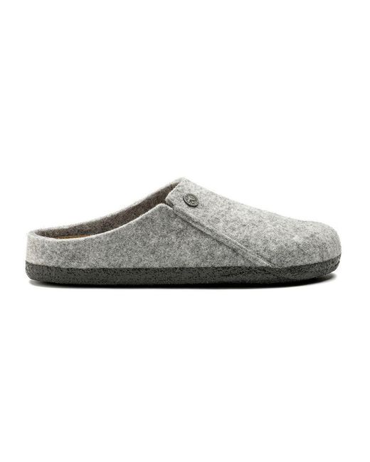 birkenstock wool slippers