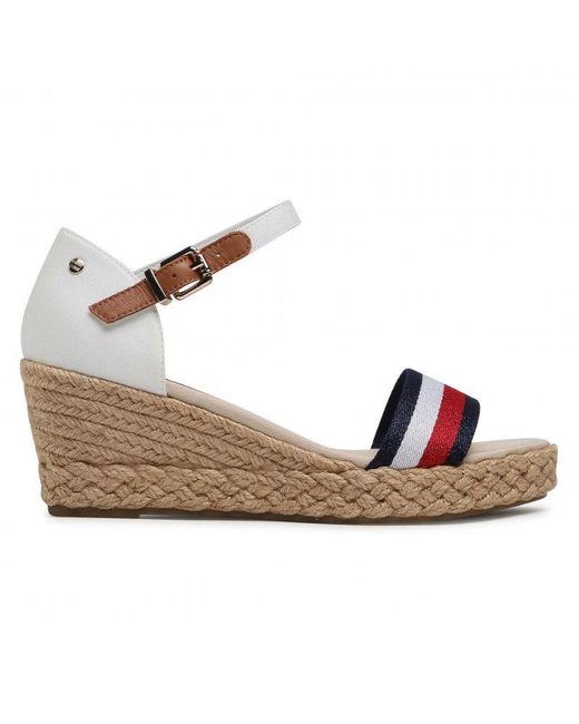 Tommy Hilfiger Espadrilles Tommy Hilfiglshimmery Ribony Mid Wedge