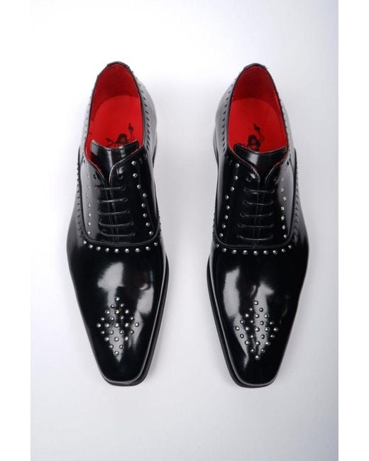 Black Jeffery West Men's Polished Shoes