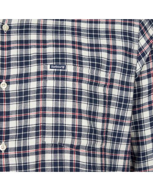 Barbour Dalby Check Shirt in Blue for Men | Lyst