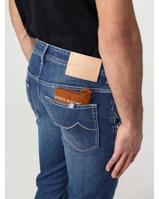 Jacob Cohen Denim Pantaloni Uqe0831s2851-153d in Blue for Men | Lyst Canada