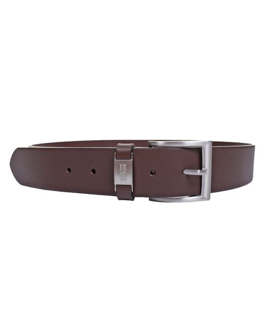 BOSS by HUGO BOSS Connio Belt in Brown for Men | Lyst