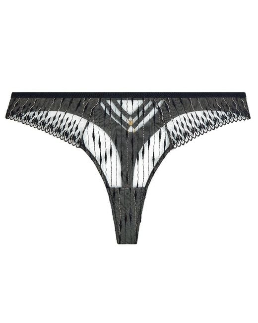 Aubade Black Voodoo Kiss String