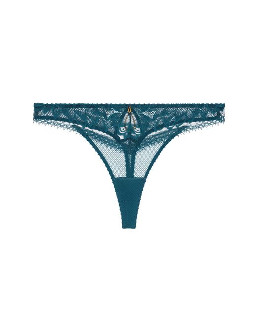 Aubade Blue Flawless Love String