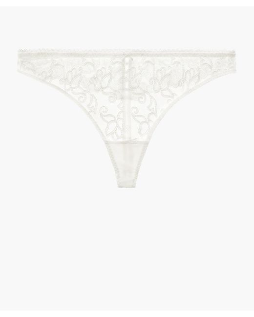 Aubade White Pour Toujours String