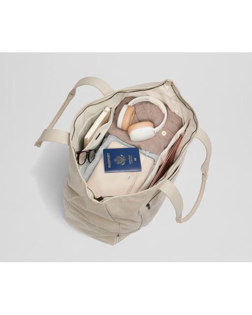 Away Travel Gray Transit Canvas Tote