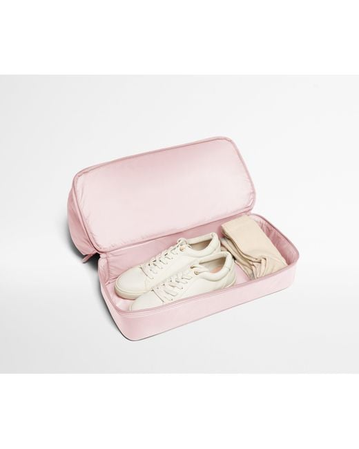 Away Travel Pink Featherlight Weekender