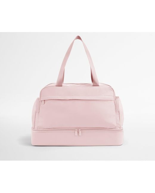 Away Travel Pink Featherlight Weekender