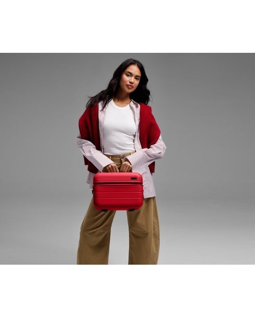 Away Travel Red The Train Case