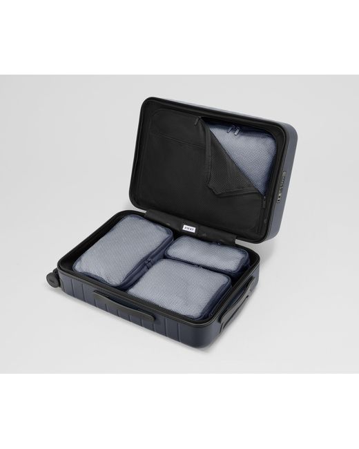 Away Travel Blue Compression Packing Cubes