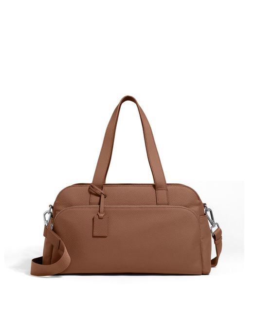 Away Travel Brown Leather Duffle