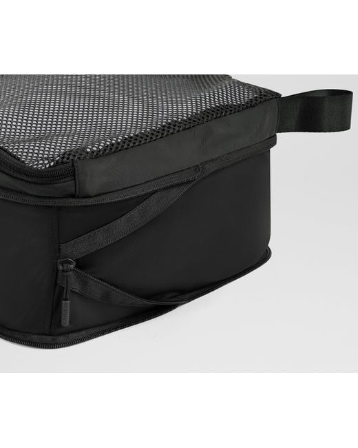 Away Travel Black Compression Packing Cubes