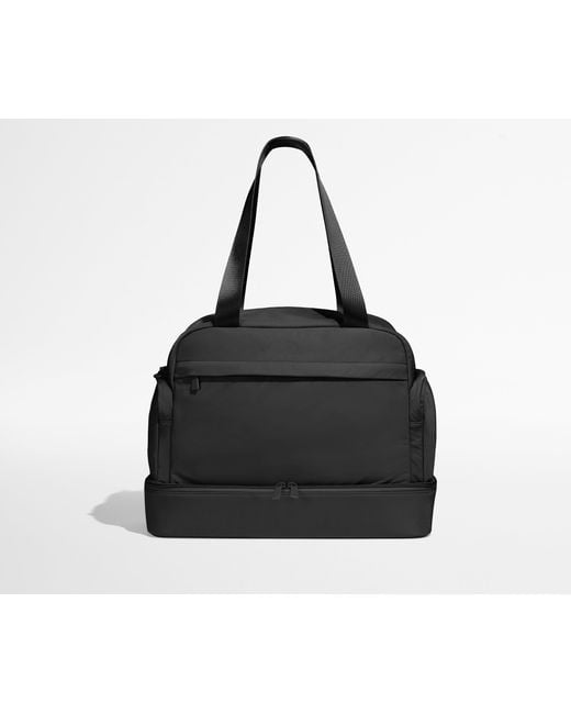 Away Travel Black Featherlight Overnight Bag