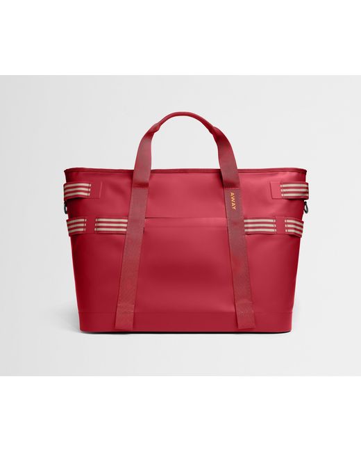 Away Travel Red Cooler Tote