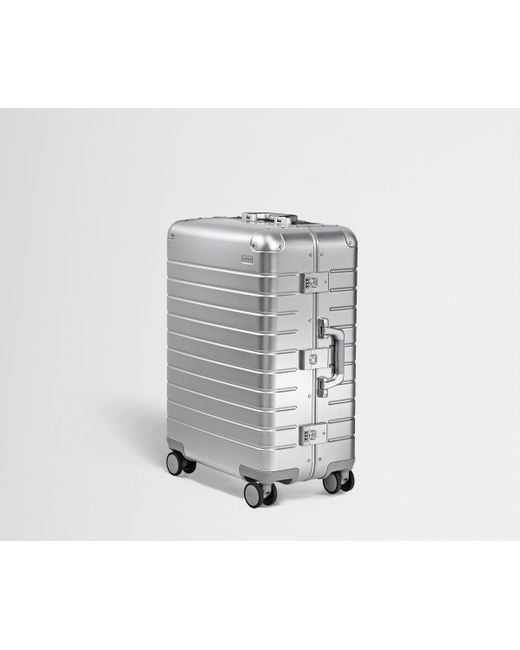 Away Travel Gray The Checked Suitcase: Aluminum Edition