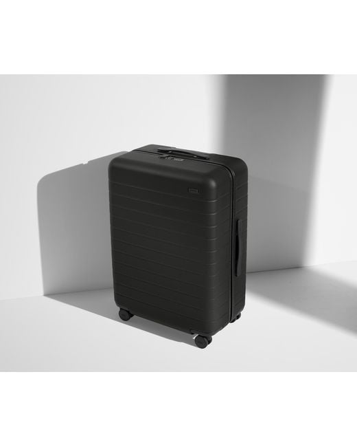 Away Travel Black The Checked Suitcase
