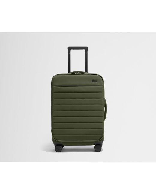 Away Travel Green Softside Bigger Carry-On