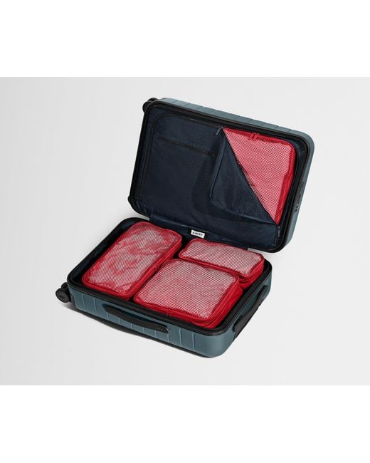 Away Travel Red Insider Packing Cubes (Set Of 4)