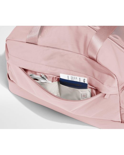 Away Travel Pink Featherlight Weekender