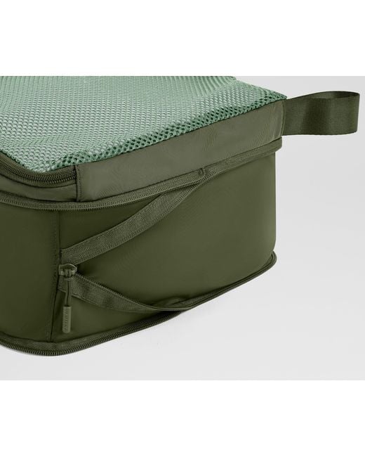 Away Travel Green Compression Packing Cubes